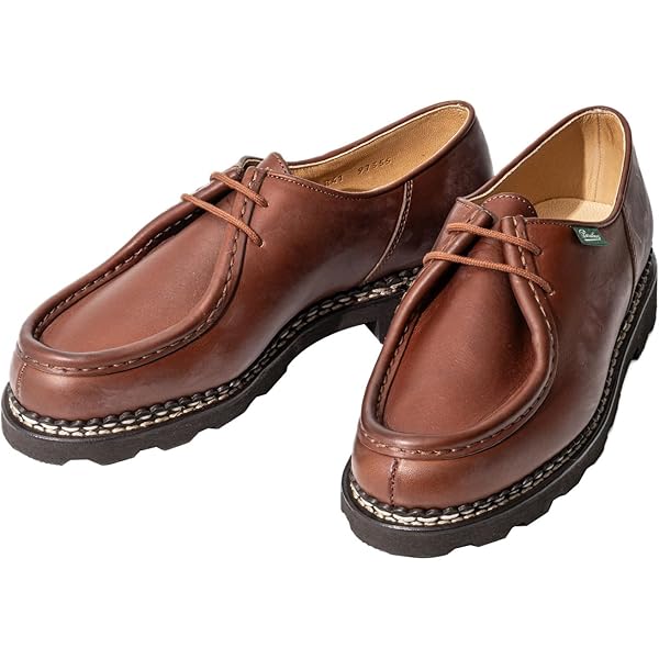 Amazon | [パラブーツ] ミカエル ダークブラウンスエード (MICHAEL